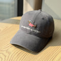 Dackel-Baseballkappe mit Stickerei