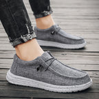 Damen Bequeme Slip-On Freizeitschuhe mit elastischem Einschlupfdesign EB