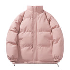 Damen gesteppte Winterjacke mit isolierendem Futter und hohem Kragen EB