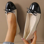 Damen Ballerinas mit schickem Schleifendetail EB