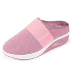 Damen bequeme Clogs mit atmungsaktivem Mesh-Obermaterial und stützendem Fußbett EB