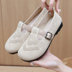 Damen Bequeme und atmungsaktive Clogs mit verstellbarem Riemen EB