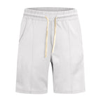 Herren Freizeithose aus Baumwoll-Mix mit Kordelzug