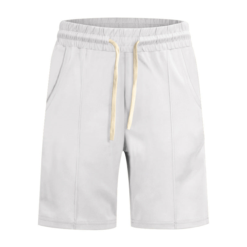 Herren Freizeithose aus Baumwoll-Mix mit Kordelzug