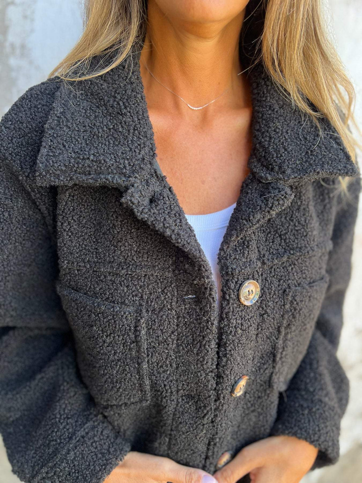 Damen Kuscheliger Fleece-Hemdjacke EB