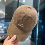 Men's Distressed Cotton Baseball Cap
