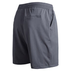 Atmungsaktive Trainingsshorts für Herren mit elastischem Bund