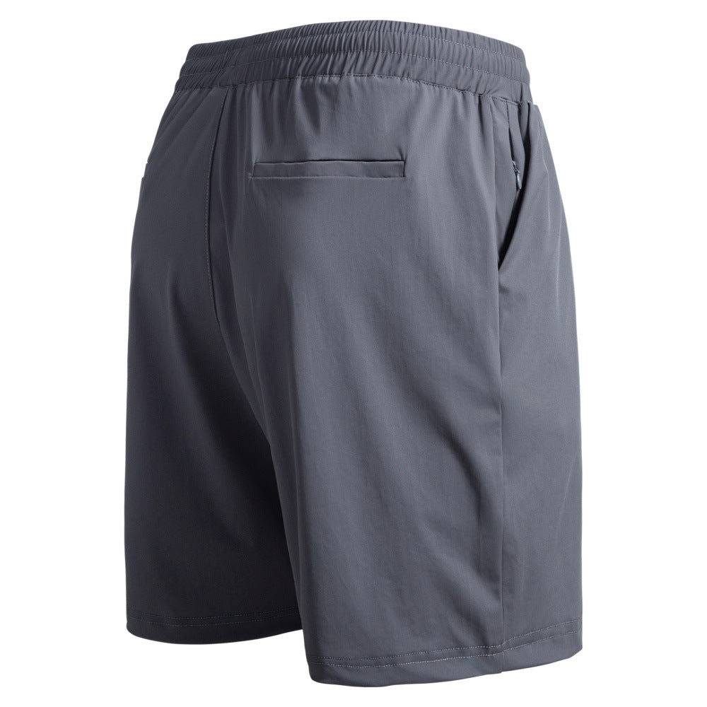 Atmungsaktive Trainingsshorts für Herren mit elastischem Bund