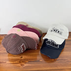 Herren-Baseballkappe mit Distressed-Grafik