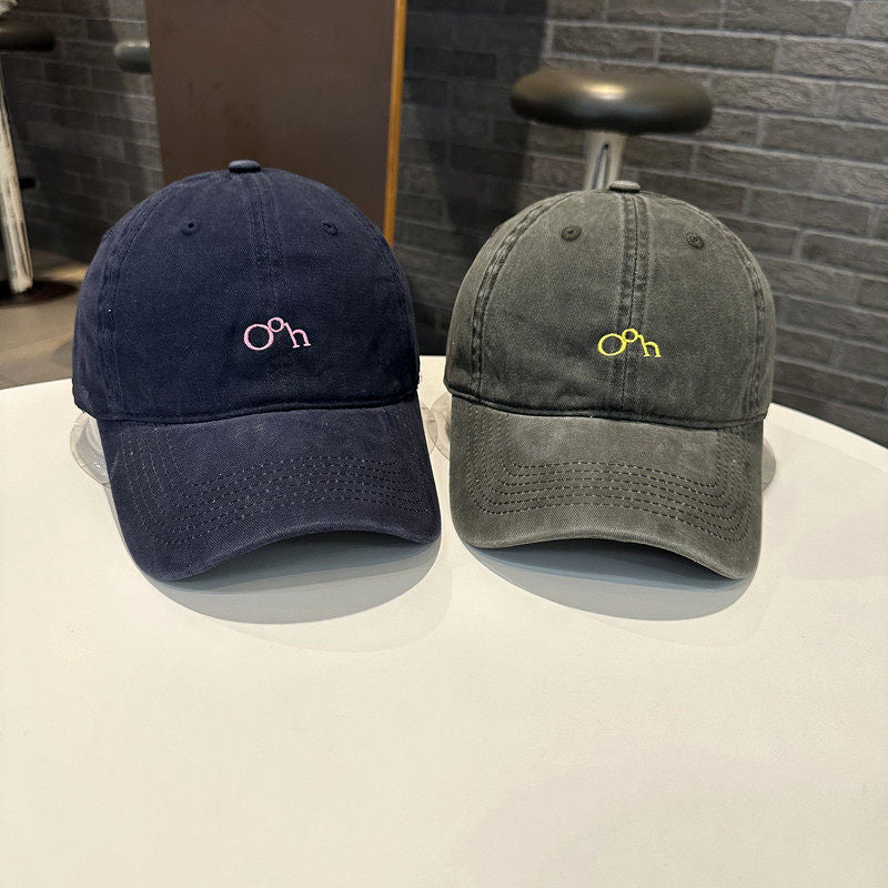 Lässige Baumwoll-Baseballcap für Herren