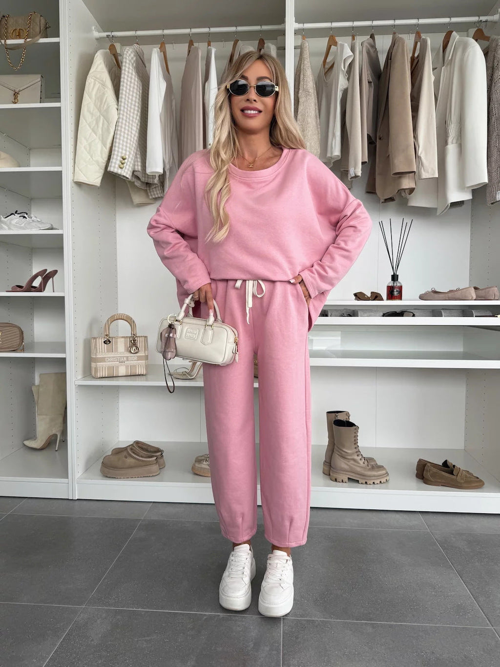 Damen Komfortables Sweat-Outfit EB