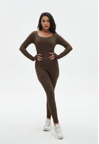 Damen Figurumspielender Jumpsuit EB