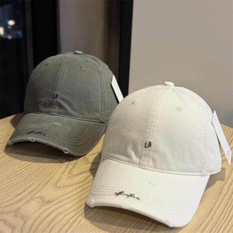 Herren-Baseballkappe im Used-Look