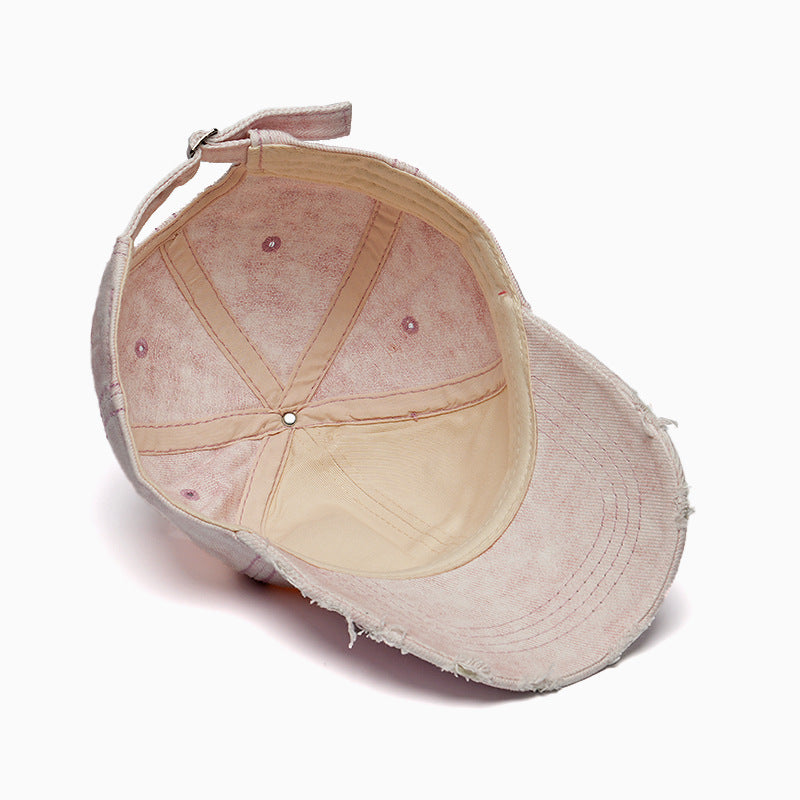 Damen Baseball-Cap im Destroyed-Look