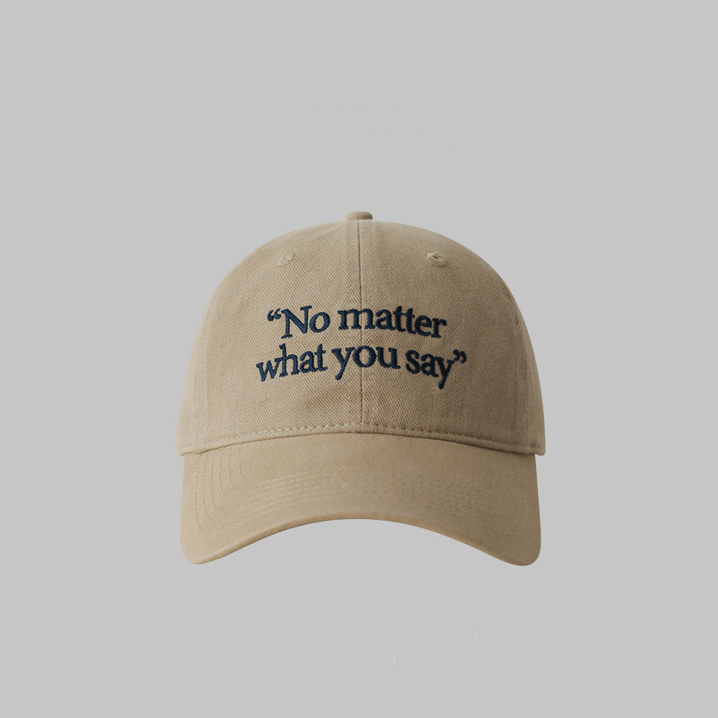 Inspirational Embroidered Cap