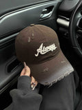 Damen-Baseballkappe mit Distressed-Grafik