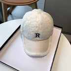 Flauschige Baseball-Cap für Damen