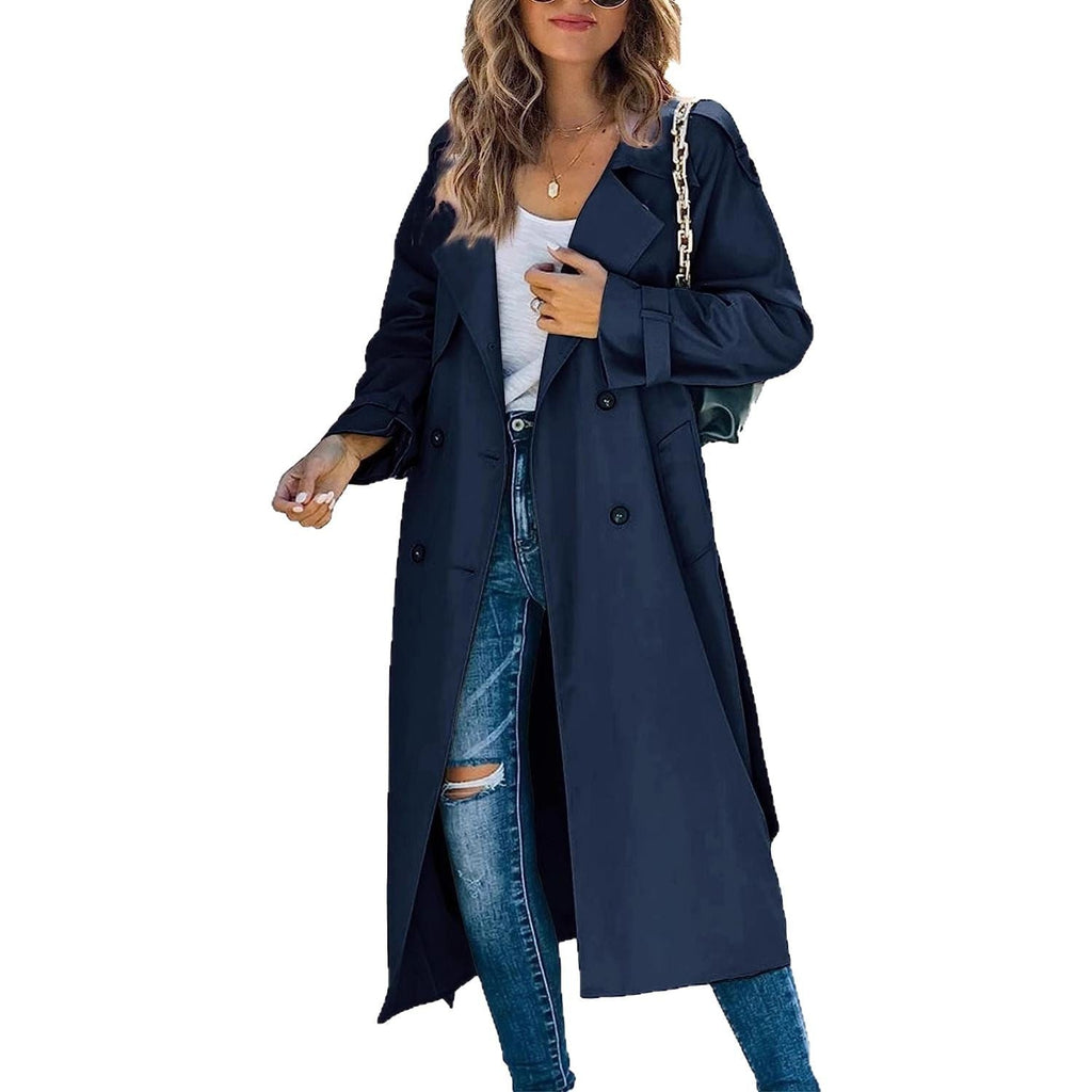 Damen eleganter Trenchcoat EB