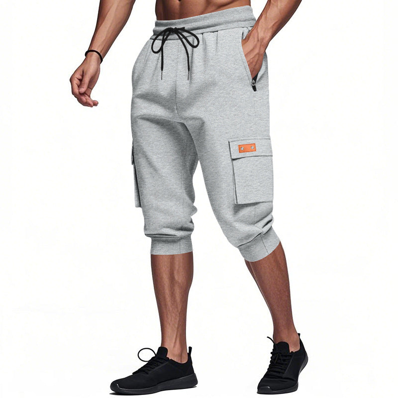 Herren Cargo-Shorts mit elastischem Bund und praktischen Seitentaschen EB