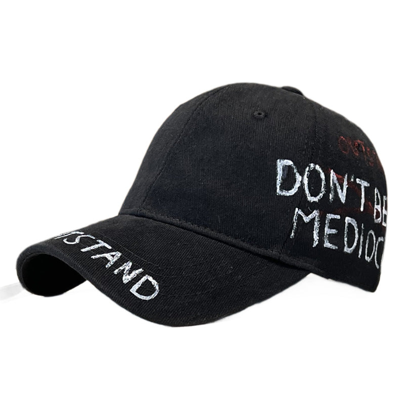 Herren-Cap mit Motivations-Grafik