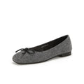 Damen Ballerinas aus hochwertigem Filz mit verspieltem Schleifendetail EB