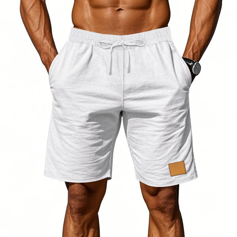 Herren nan Kordelzug-Bermuda aus weichem Baumwollmix mit elastischem Bund und Seitentaschen EB