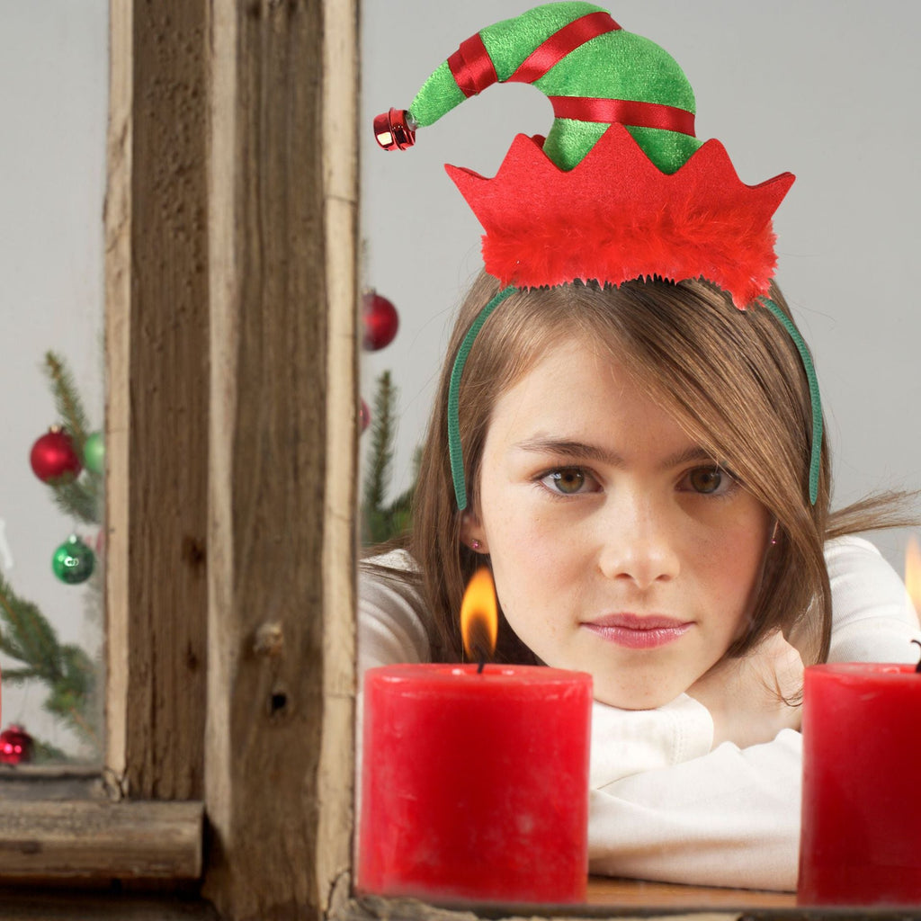 Weihnachtsmütze mit Ohren