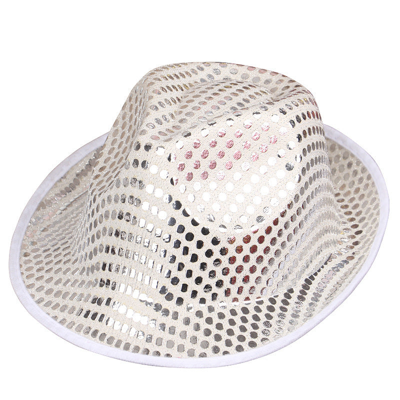 Schimmernder Party-Fedora