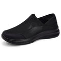 Damen Atmungsaktive Slip-On Freizeitschuhe mit elastischem Mesh-Obermaterial EB