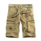 Herren Cargo-Shorts mit praktischem Gummizug und mehreren Taschen EB