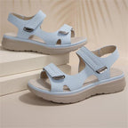 Damen Bequeme Freizeitsandalen mit ergonomischem Riemchen-Design EB
