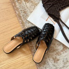 Damen Bequeme und stilvolle Sommerschuhe mit offenen Zehen EB