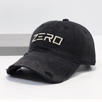 Herren-Baseballcap aus Distressed-Baumwolle