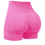 Damen Hochbundige Fitness Shorts mit innovativer Formgebung EB