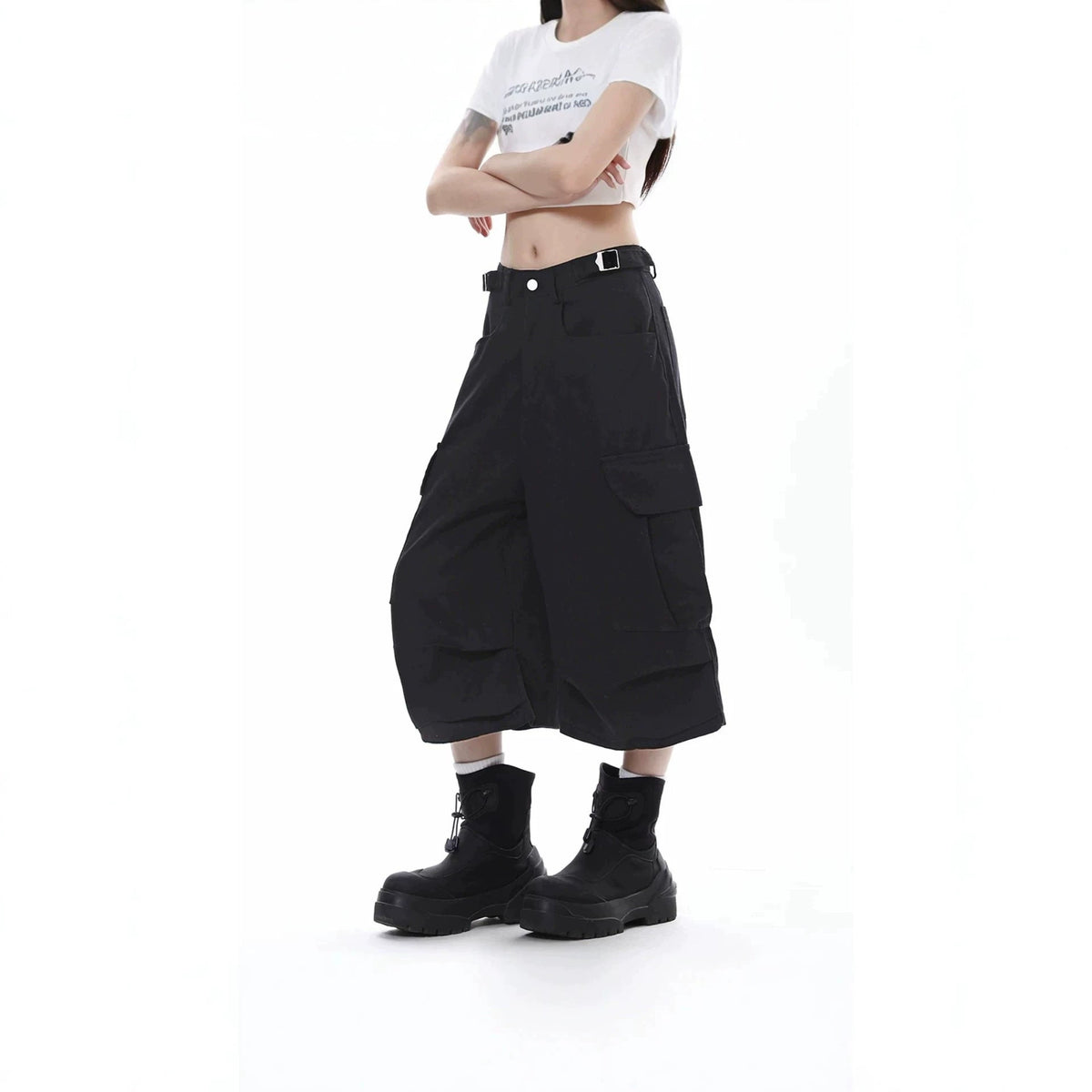 Damen Trendy Cargo-Shorts