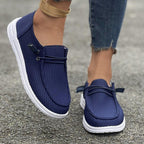 Damen Bequeme Slip-On Schuhe EB