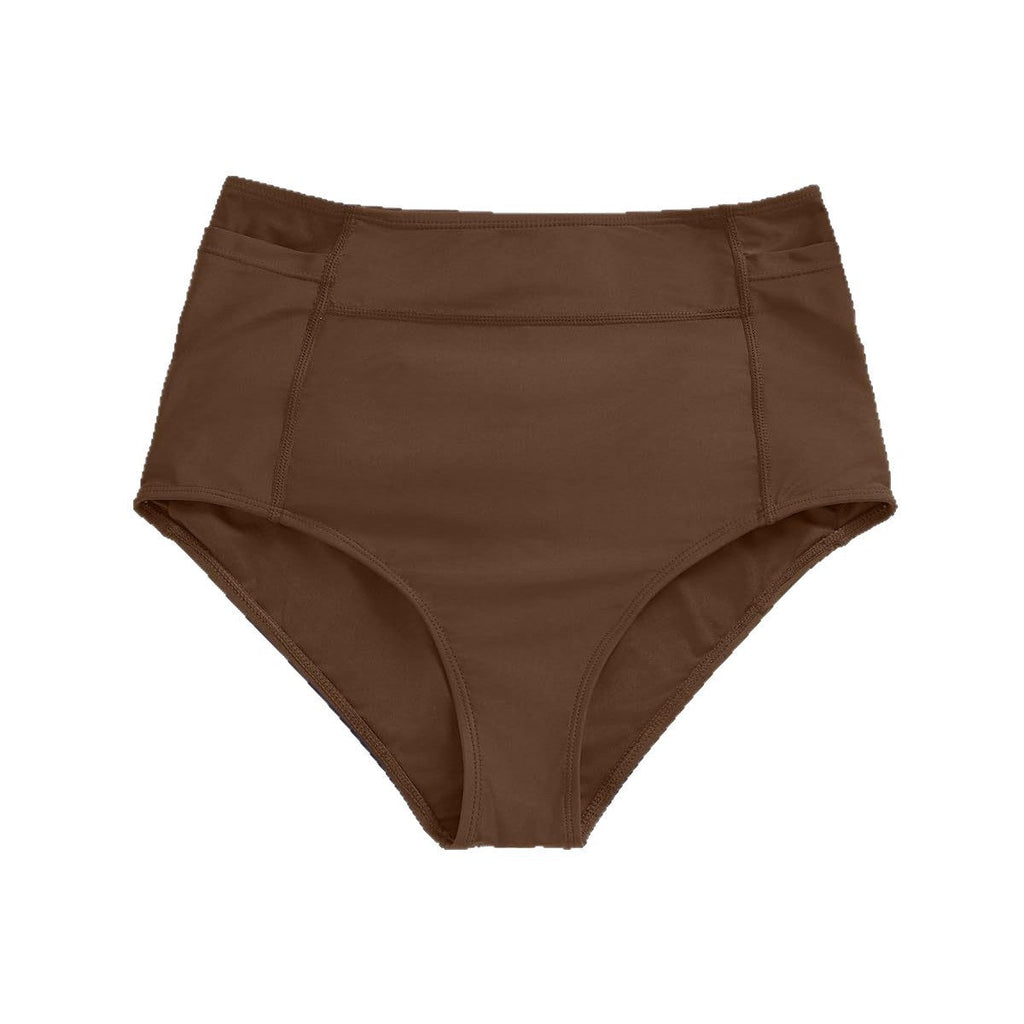 Damen High-Waist Badeshorts