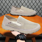 Damen Bequeme Mesh-Slipper mit elastischem Einstieg und dämpfender Sohle EB