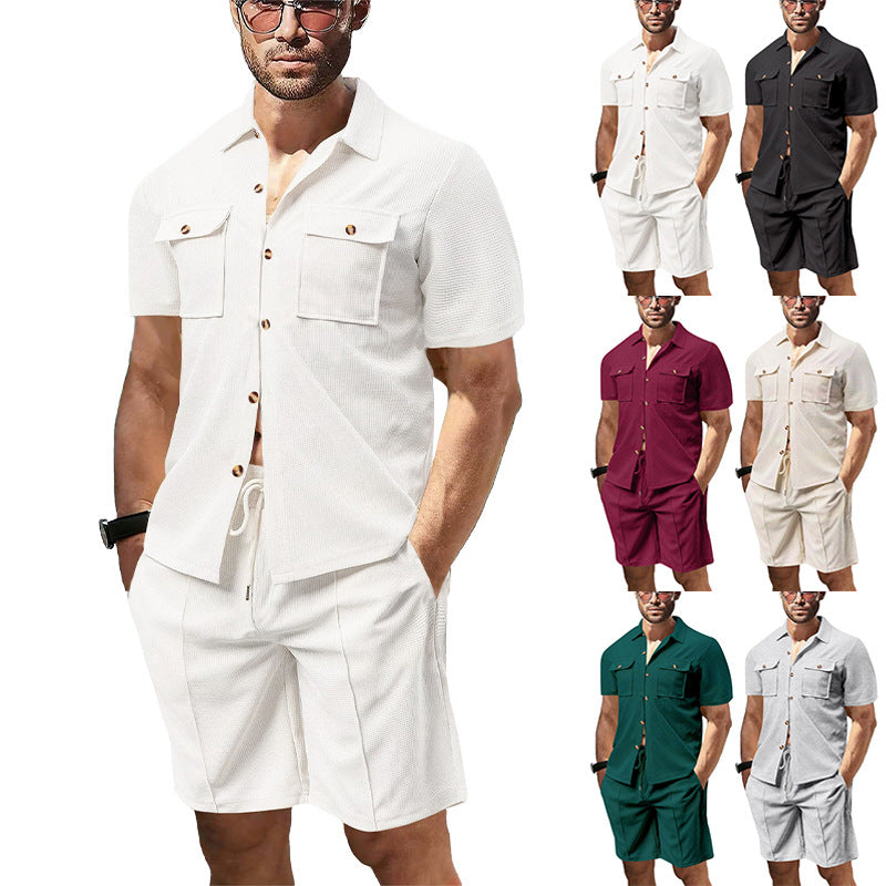 Modernes Herren-Set im Resort-Stil