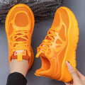 Damen Sportliche Laufschuhe mit atmungsaktivem Mesh-Obermaterial und gepolsterter Sohle EB