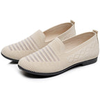Damen Bequeme Slip-On Schuhe EB