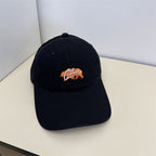 Lässige Vintage-Damen-Cap mit Stickerei
