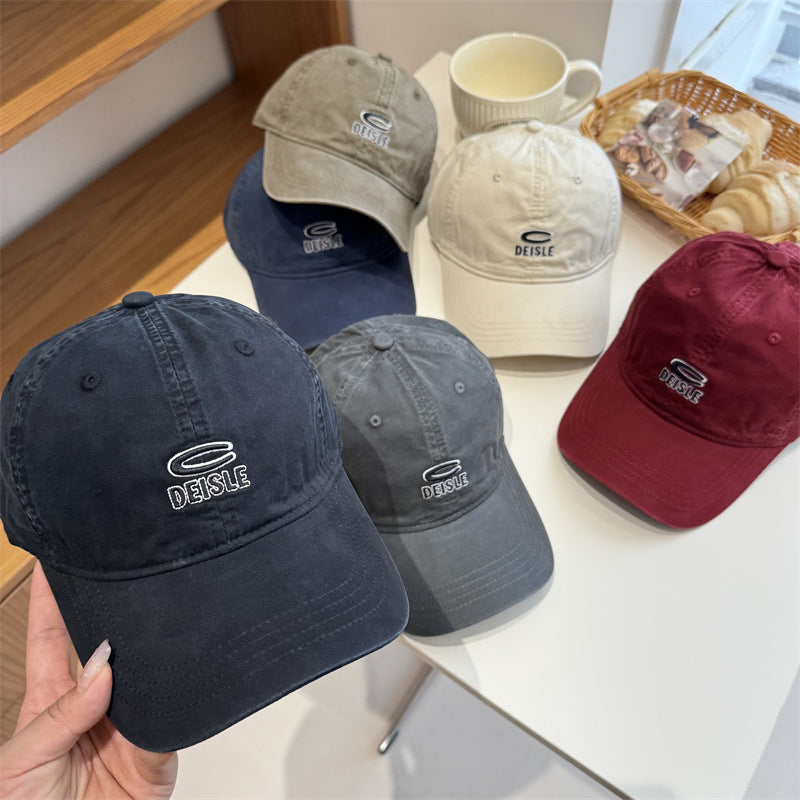 Klassische, verstellbare Unisex-Baseballkappe aus Baumwolle