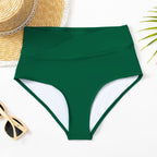 High-Waisted Badeshorts für Damen