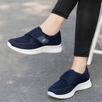 Damen Bequeme Alltagsschuhe mit verstellbarem Klettverschluss EB