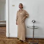 Damen Langstrickmantel EB