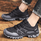 Herren nan robuster Trailtrekkingschuh mit wasserabweisender Membran, verstärkter Zehenkappe und griffiger Geländelaufsohle EB