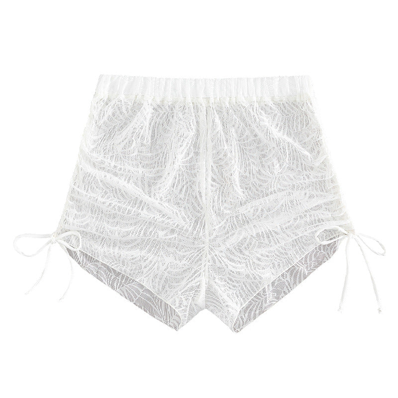 Transparente Strandshorts für Damen