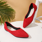 Damen Elegante Ballerinas mit flexiblem Fußbett und spitz zulaufendem Design EB