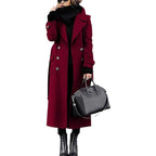 Damen eleganter Wollmantel EB